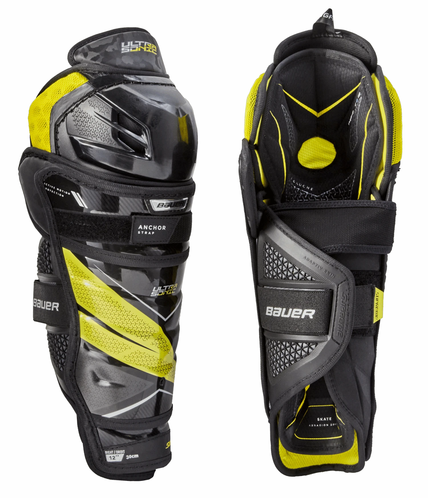 Bauer Supreme Ultrasonic Junior Shin Guards 3 Bauer Supreme Ultrasonic Junior Shin Guards