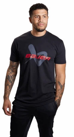 Bauer Lockup Tee Adult