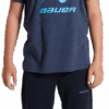 Bauer Core Lockup Short Sleeve Crew Tee Youth -Bauer 1059729 NVY 2821