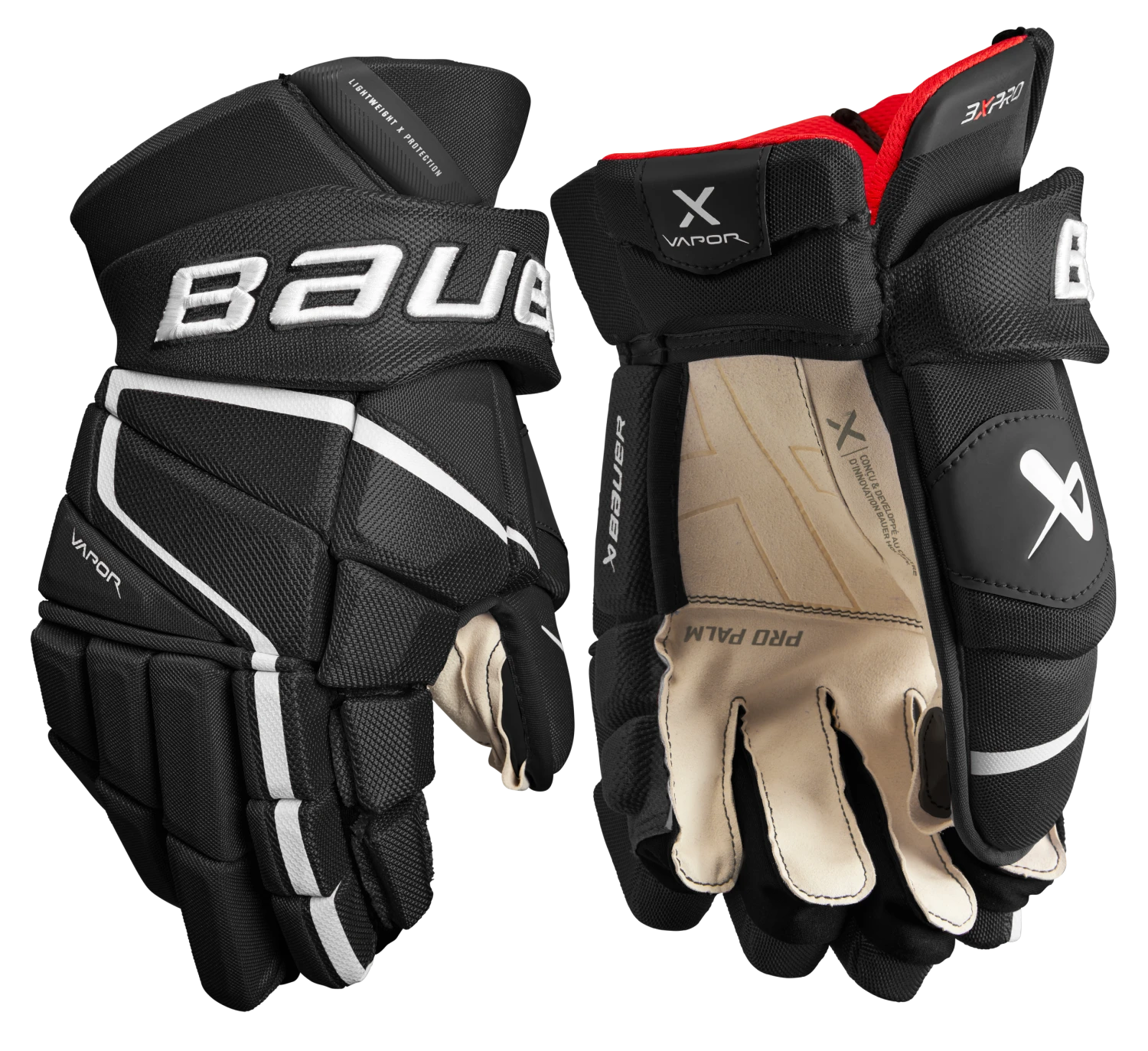 Bauer Vapor 3X Pro Senior Hockey Gloves 3 Bauer Vapor 3X Pro Senior Hockey Gloves