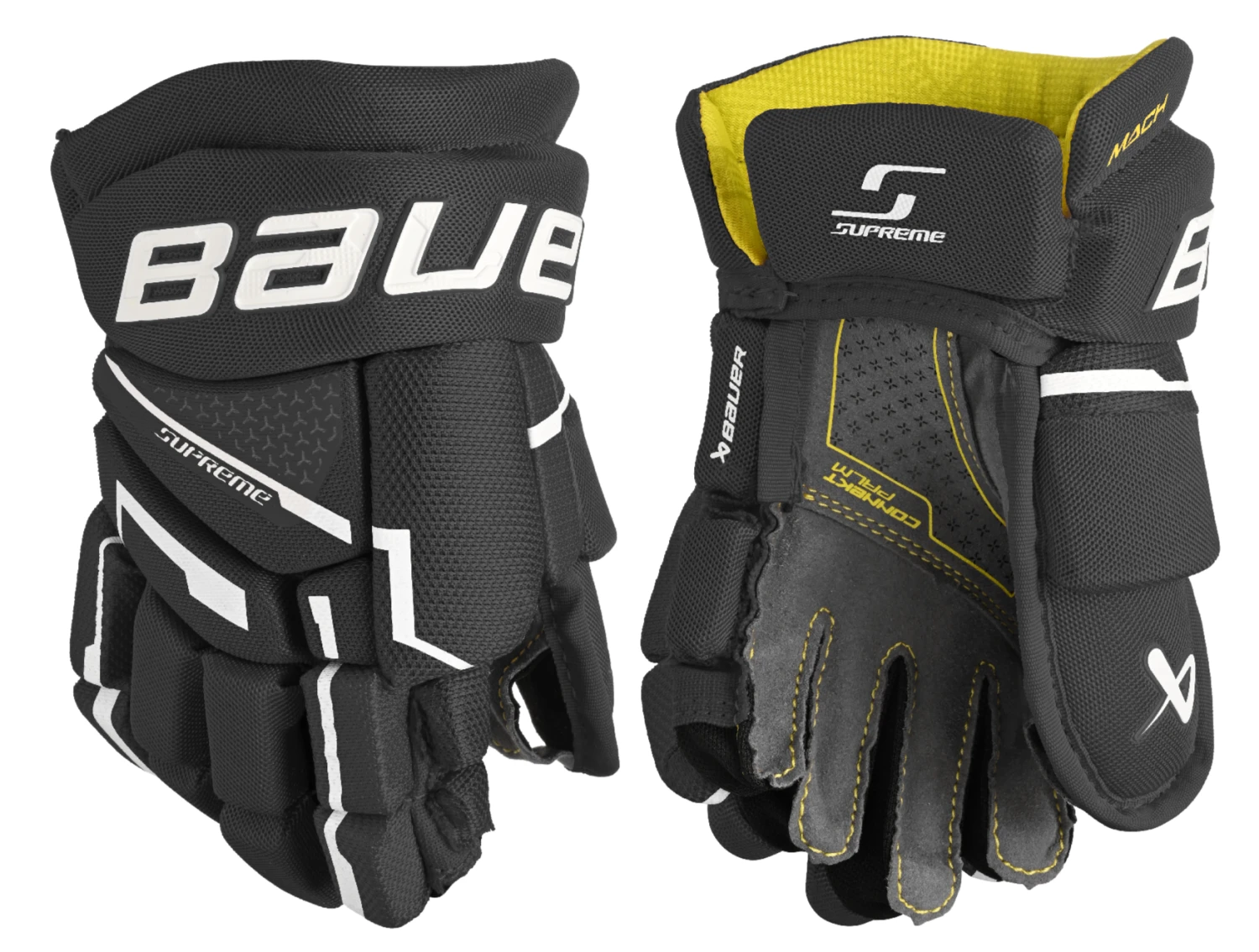 Bauer Supreme Mach Youth Hockey Gloves 3 Bauer Supreme Mach Youth Hockey Gloves