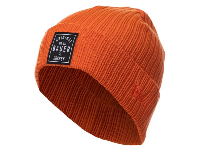 Bauer New Era Rib Knit Patch Senior Beanie 3 Bauer New Era Rib Knit Patch Senior Beanie